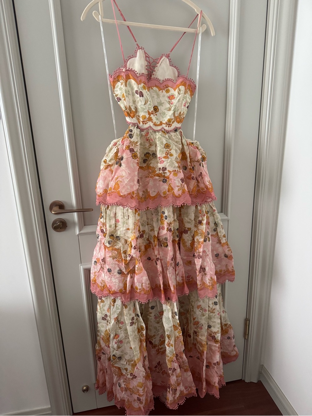 Zimmermann Laurel Frill Maxi Dress AU 2. - Picture 3 of 9